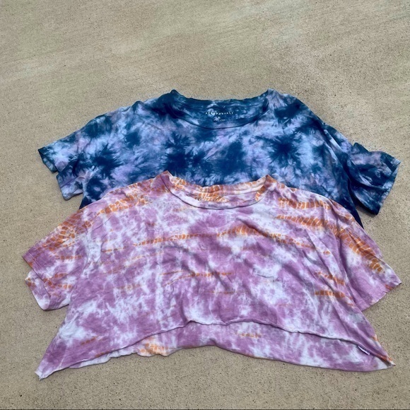 Bundle of 2 Tie Dye Tops GB1 - Picture 1 of 5